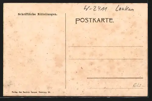 AK Hamburg-Horn, Rauhes Haus, Anker