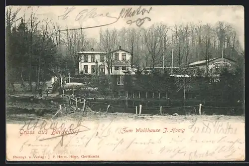 AK Bergedorf, Zum Waldhause, Inh. J. Honig