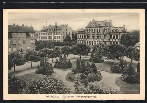 AK Saarlouis, Partie am Hohenzollernring