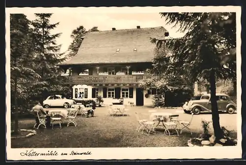 AK Neusorg i. Fichtelgeb., Gasthaus Kellermühle am Steinwald
