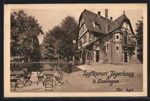 AK Esslingen, Gasthof Jägerhaus