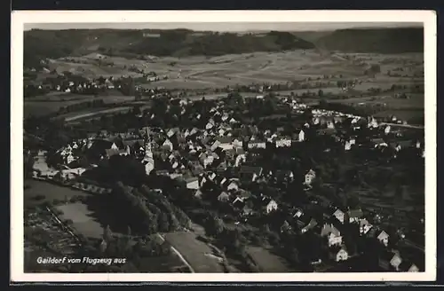 AK Gaildorf, Flugzeugaufnahme der Stadt