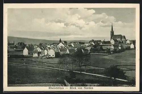 AK Rheinböllen, Blick von Norden