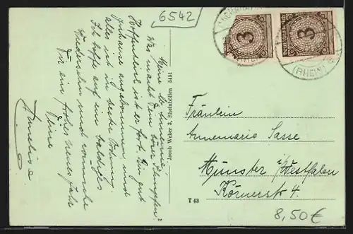 AK Rheinböllen, Blick von Norden