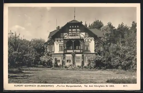 AK Gohrisch, Hotel Pension Margaretenhof