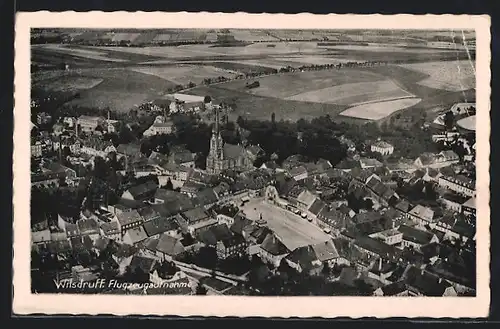 AK Wilsdruff, Flugzeugaufnahme