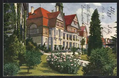 AK Falkenstein i. T., Am Obertaunusheim, Hauptgebäude