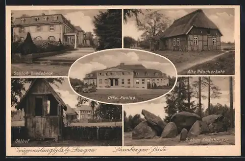 AK Lüneburg, Truppenübungsplatz Lergen, Schloss Bredebeck, Offz. Kasino