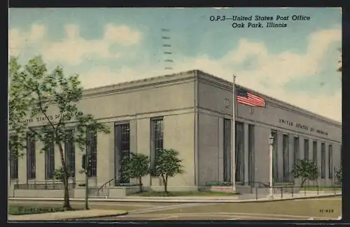 AK Oak Park, IL, United States Post Office