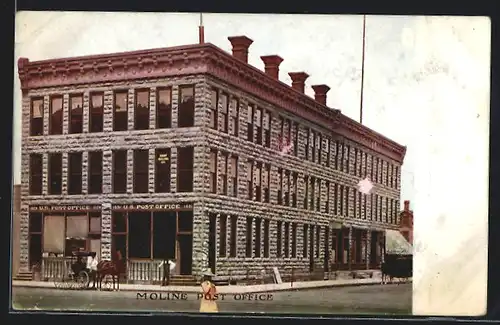 AK Moline, IL, United States Post Office