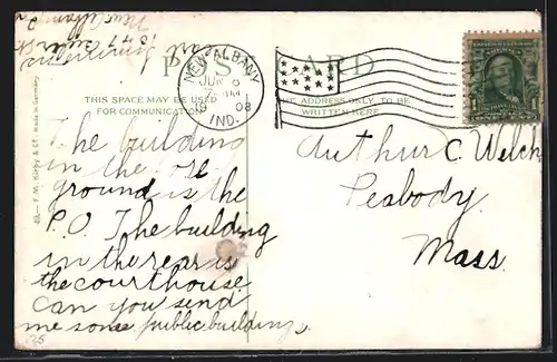 AK New Albany, IN, Post Office