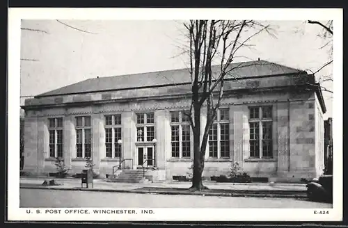 AK Winchester, IN, United States Post Office