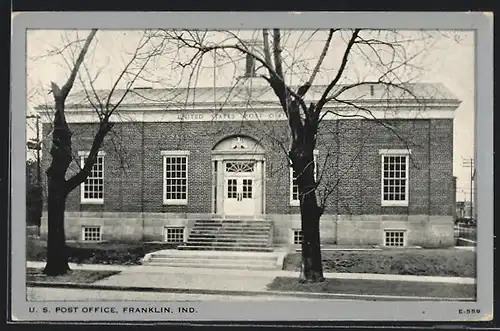 AK Franklin, IN, United States Post Office
