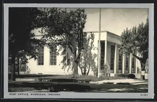 AK Sheridan, IN, Post Office