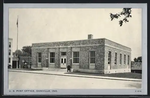 AK Danville, IN, United States Post Office