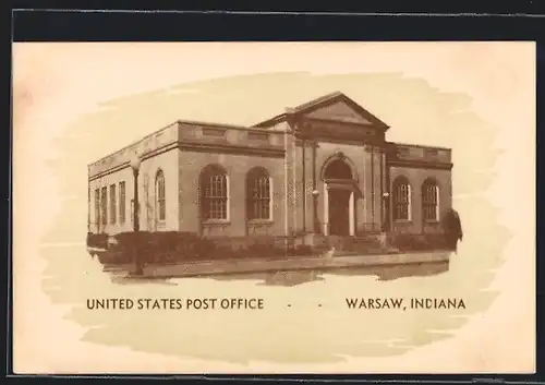AK Warsaw, IN, United States Post Office