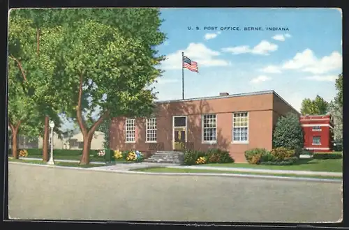 AK Berne, IN, United States Post Office