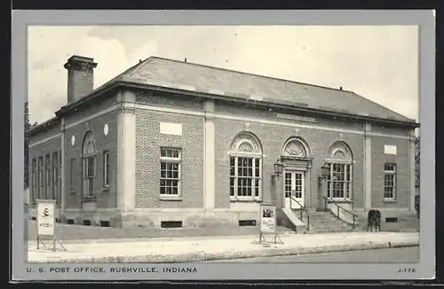 AK Rushville, IN, United States Post Office