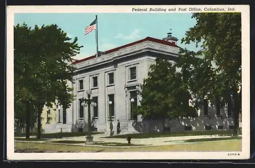 AK Columbus, IN, Federal Building and Post Office