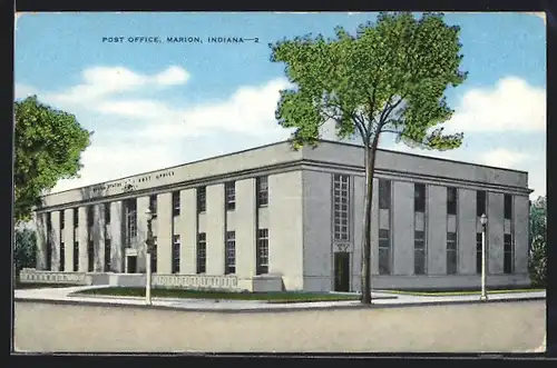 AK Marion, IN, United States Post Office
