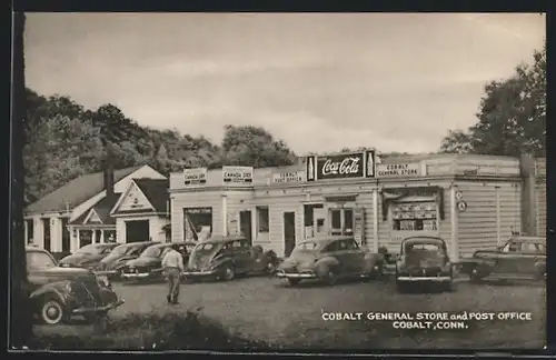AK Cobalt, CT, Cobalt General Store and Post Office, Coca Cola