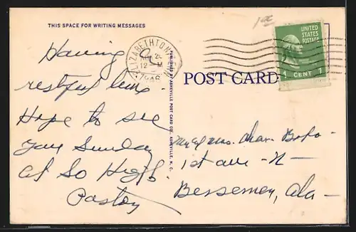 AK Elizabethton, TN, United States Post Office