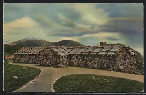 AK Fall River Pass, Trail Ridge Museum and United States Post Office, Rocky Mountain National Park