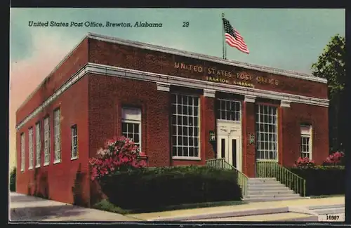 AK Brewton, AL, United States Post Office