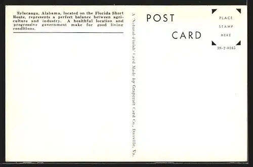 AK Sylacauga, AL, United States Post Office
