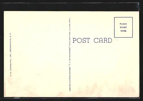 AK Schroon Lake, NY, Brown Swan Pub-Gift Shop and United States Government Post Office