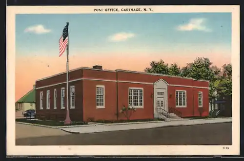 AK Carthage, NY, United States Post Office