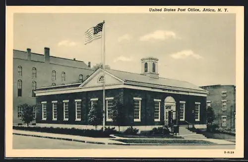 AK Attica, NY, United States Post Office