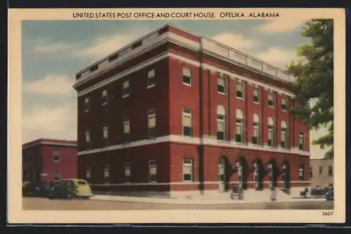 AK Opelika, AL, United States Post Office and Court House