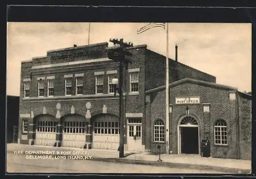 AK Bellmore, NY, Fire Department & Post Office