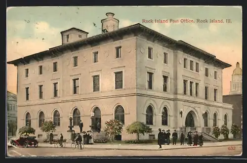 AK Rock Island, IL, Post Office
