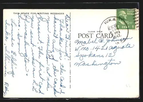 AK Flora, IL, U. S. Post Office