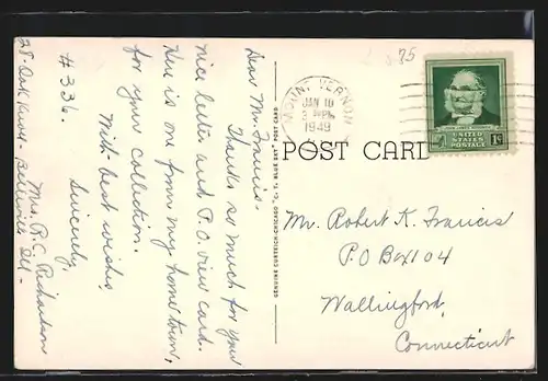 AK Mount Vernon, IL, U. S. Post Office