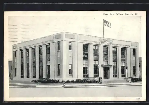 AK Morris, IL, New Post Office