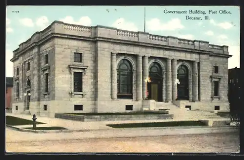 AK Decatur, IL, Government Building, Post Office