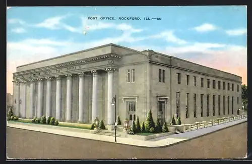 AK Rockford, IL, Post Office