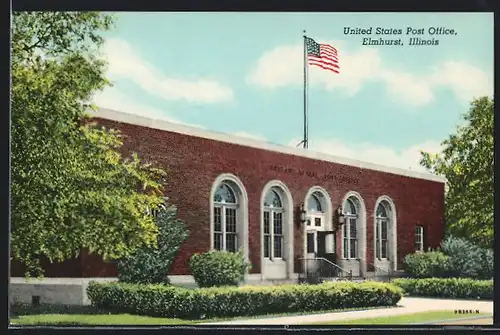 AK Elmhurst, IL, United States Post Office