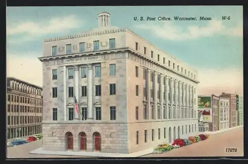 AK Worcester, MA, U. S. Post Office