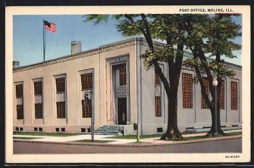 AK Moline, IL, Post Office