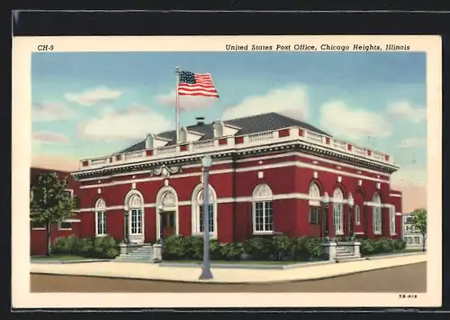 AK Chicago Heights, IL, United States Post Office