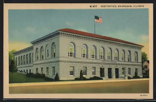 AK Waukegan, IL, Post Office