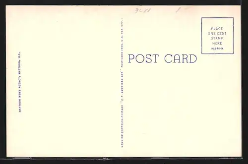 AK Mattoon, IL, U. S. Post Office
