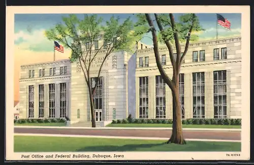 AK Dubuque, IA, Post Office and Federal Building