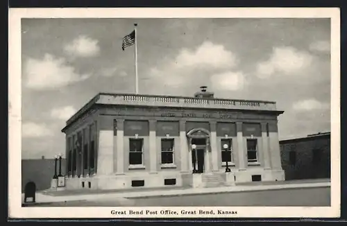 AK Great Bend, KS, United States Post Office