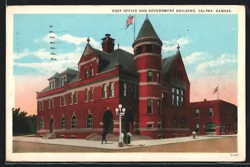 AK Salina, KS, Post Office and Government Building