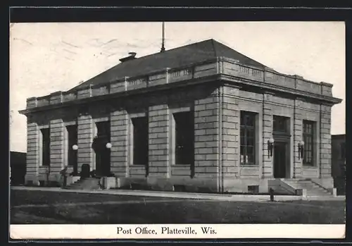 AK Platteville, WI, United States Post Office